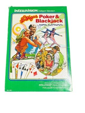 Intellivision Electronics Las Vegas Poker & Blackjack Video Game